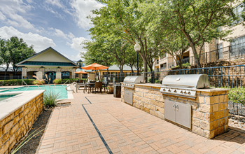 our apartments offer a clubhouse with a pool  at Wind Dance, Carrollton, 75010